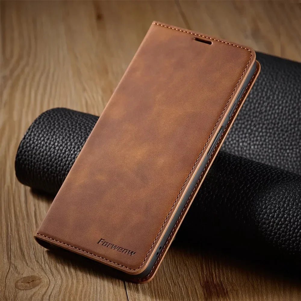 Galaxy S25/ S25 Plus/ S25 Ultra - Klapp Flip Schutz Hülle mit Kartenfach - Top Hüllen
