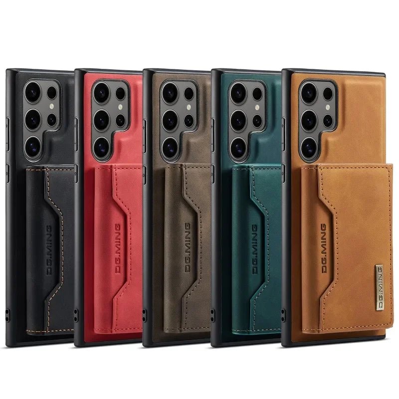 Galaxy S25/ S25 Plus/ S25 Ultra - Hülle mit Abnehmbarem Portemonnaie - Top Hüllen