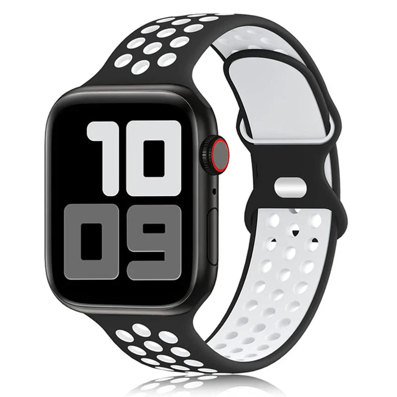Apple Watch Modernes Sport Armband - 5 6 7 8 9 - 38 bis 45 mm, Silikon - Top Hüllen
