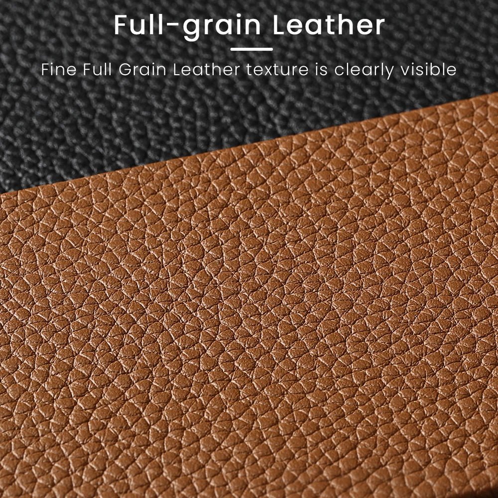 Galaxy S22/ S22 Plus/ S22 Ultra - Elegante Lederoptik Schutz Hülle Stoßfest - Top Hüllen
