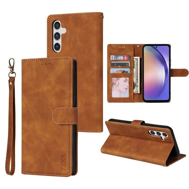 Galaxy S23/ S23 Plus/ S23 Ultra - Flip Schutz Hülle mit Kartenfach - Top Hüllen