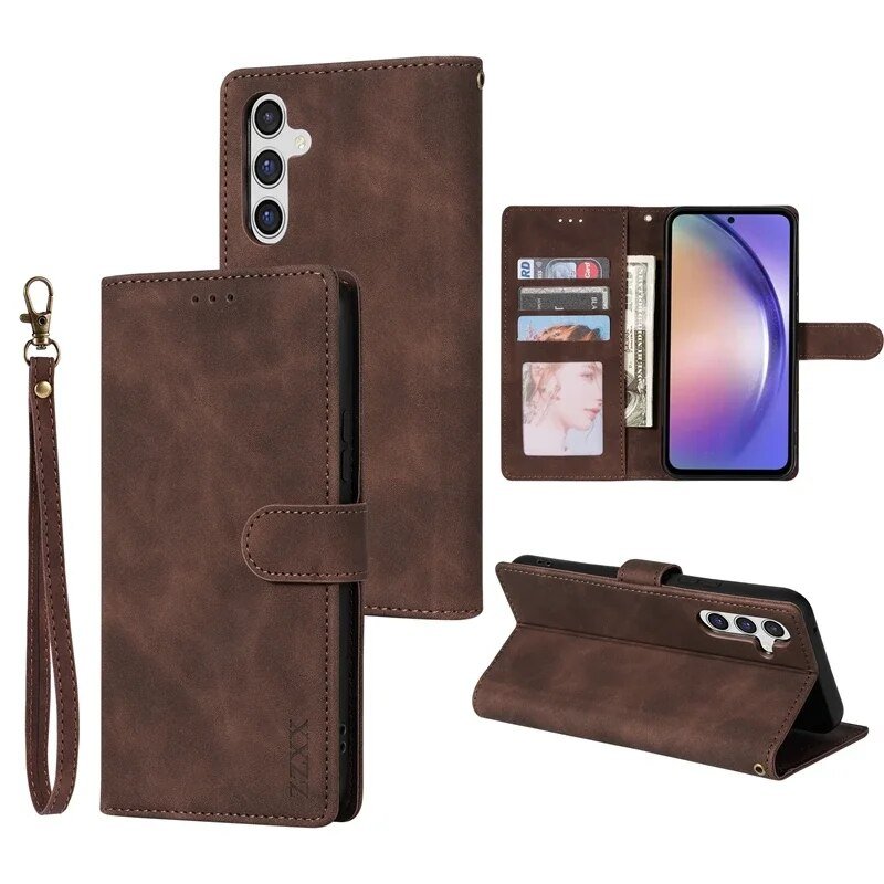 Galaxy S23/ S23 Plus/ S23 Ultra - Flip Schutz Hülle mit Kartenfach - Top Hüllen