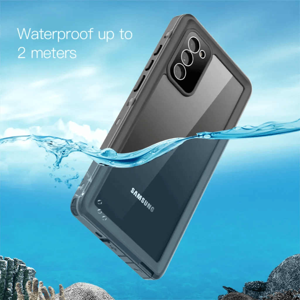 Galaxy S23/ S23 Plus/ S23 Ultra - IP68 Waterproof Case Outdoor Swimming Phone Cover - Top Hüllen