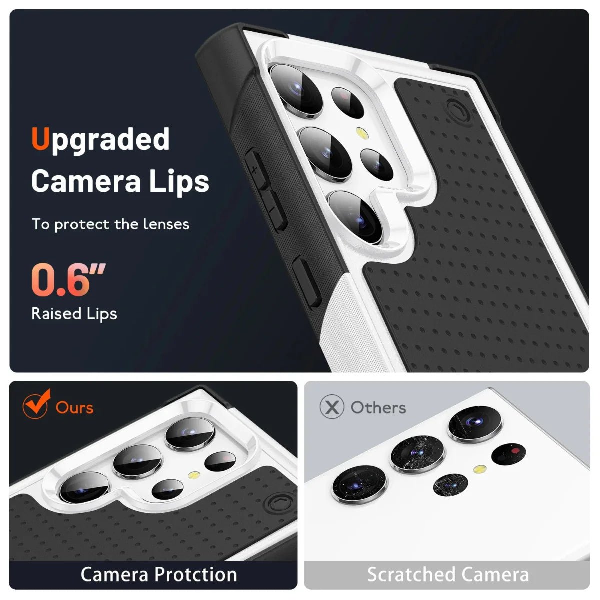 Galaxy S24/ S24 Plus/ S24 Ultra - Schutz Bumper Hülle PC TPU Rüstung - Top Hüllen