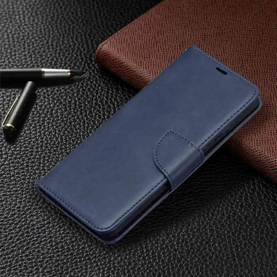 Galaxy S24/ S24 Plus/ S24 Ultra - Schutz Hülle Brieftasche mit Kartenfach - Top Hüllen