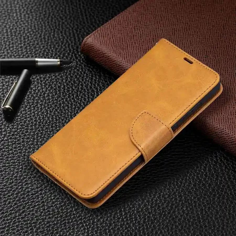 Galaxy S24/ S24 Plus/ S24 Ultra - Schutz Hülle Brieftasche mit Kartenfach - Top Hüllen