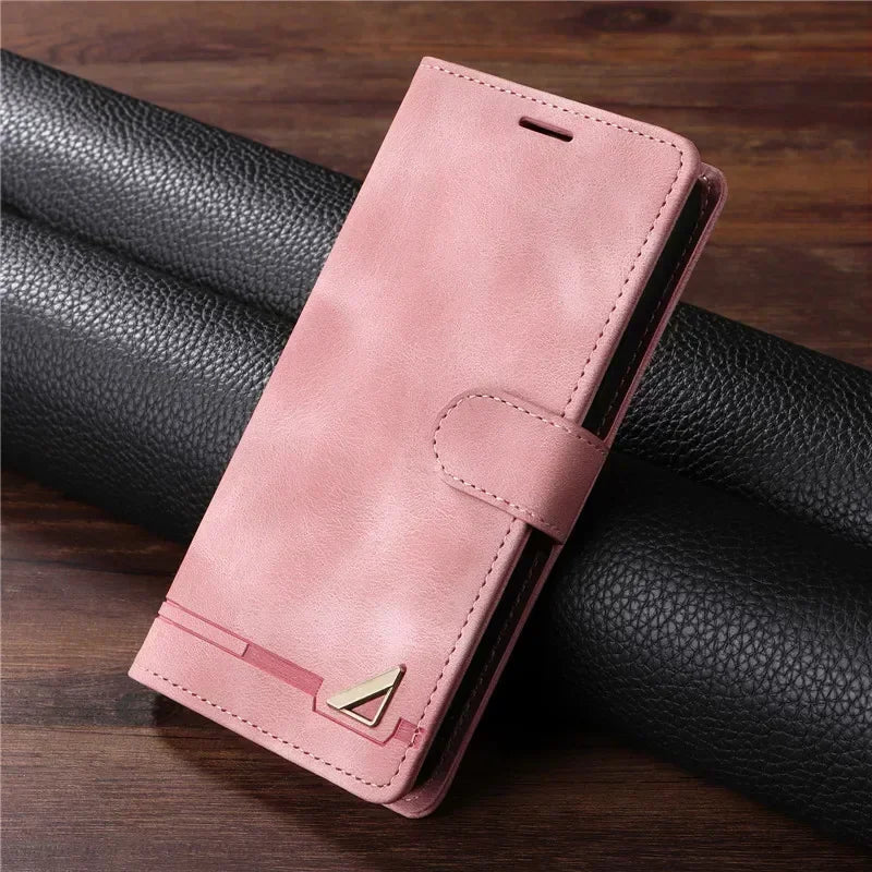 Galaxy S25/ S25 Plus/ S25 Ultra - Flip Schutz Hülle mit Kartenfach, Geldfach - Top Hüllen