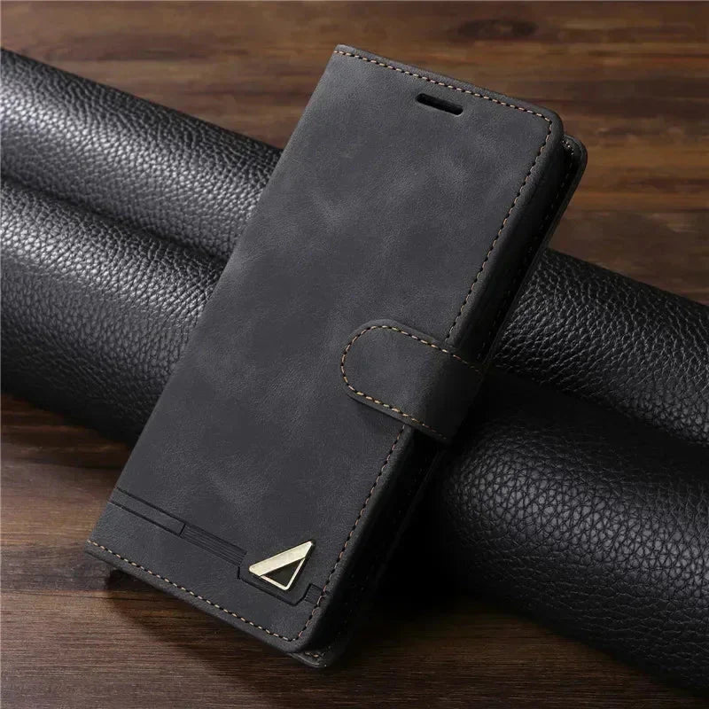 Galaxy S25/ S25 Plus/ S25 Ultra - Flip Schutz Hülle mit Kartenfach, Geldfach - Top Hüllen