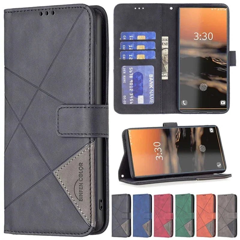 Galaxy S25/ S25 Plus/ S25 Ultra - Schutz Hülle mit Kartenfach, Displayschutz - Top Hüllen