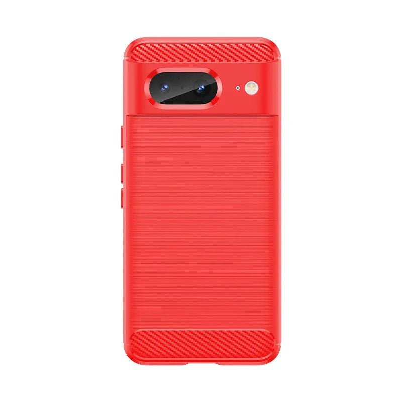 Google Pixel 8/ 8 Pro - Handyhülle Crystal Hochwertige Ultradünne Bumper Kohlefaser Schutzhülle Cover TPU - Top Hüllen