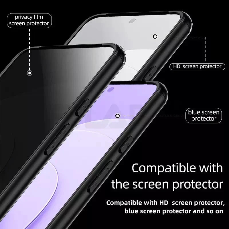 Google Pixel 8/ 8 Pro - Magnetische Hülle Stoßfest und Kabelloses Laden - Top Hüllen