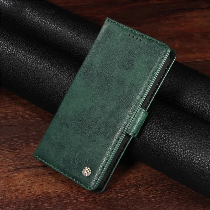 Google Pixel 9/ 9 Pro - Klapp Schutz Hülle, Magnetischer Clip, Kartenfach - Top Hüllen