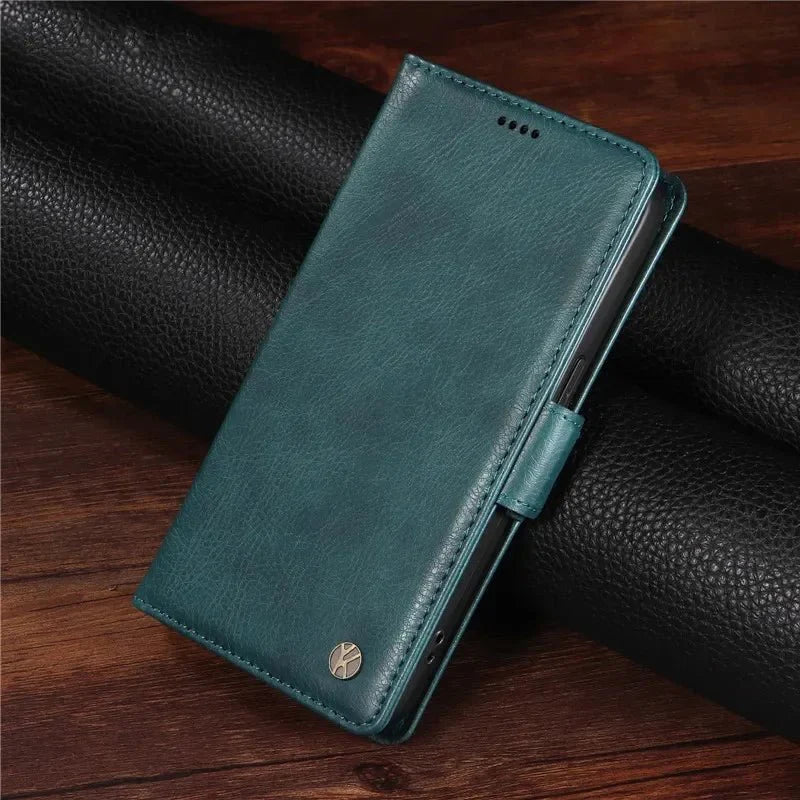 Google Pixel 9/ 9 Pro - Klapp Schutz Hülle, Magnetischer Clip, Kartenfach - Top Hüllen