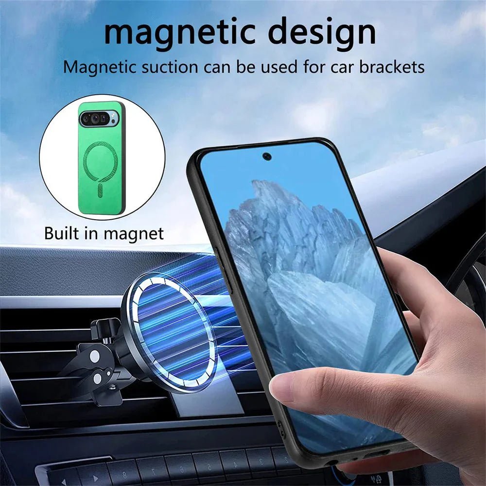 Google Pixel 9/ 9 Pro - Moderne MagSafe Schutz Hülle, Stoßfest, Magnetisch - Top Hüllen