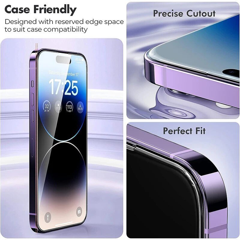 iPhone 14/ Pro/ Plus/ Pro Max - 4 X Schutz Folie - Top Hüllen