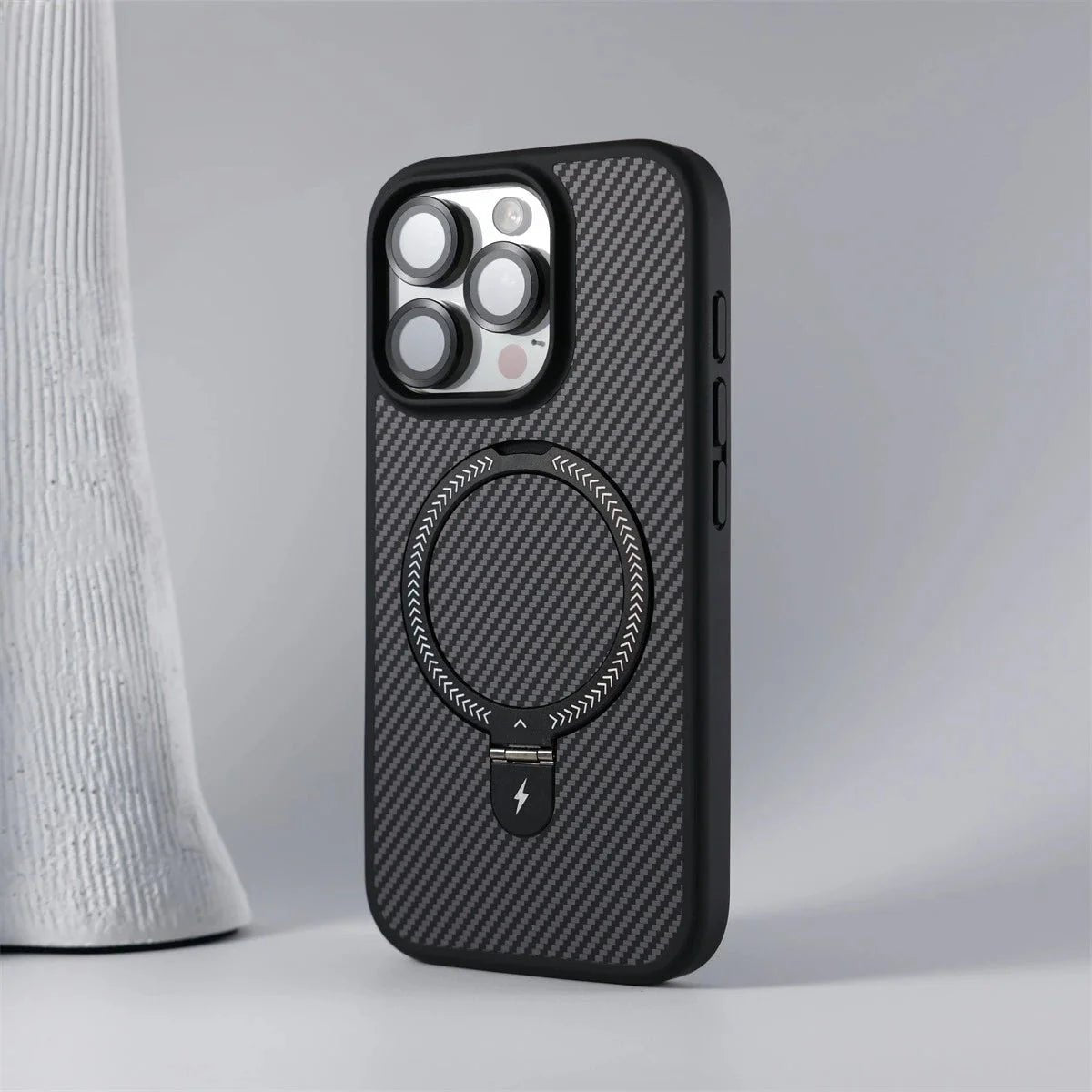 iPhone 14/ Pro/ Plus/ Pro Max - Business Carbon Fiber MagSafe Hülle - Top Hüllen