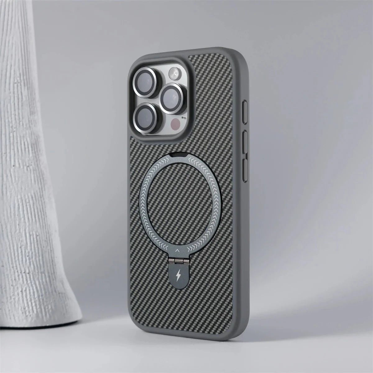 iPhone 14/ Pro/ Plus/ Pro Max - Business Carbon Fiber MagSafe Hülle - Top Hüllen
