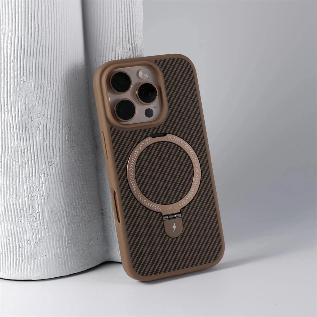 iPhone 14/ Pro/ Plus/ Pro Max - Business Carbon Fiber MagSafe Hülle - Top Hüllen