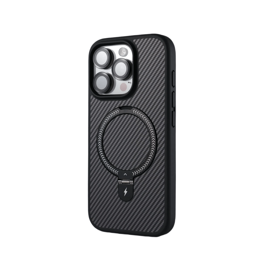 iPhone 14/ Pro/ Plus/ Pro Max - Business Carbon Fiber MagSafe Hülle - Top Hüllen