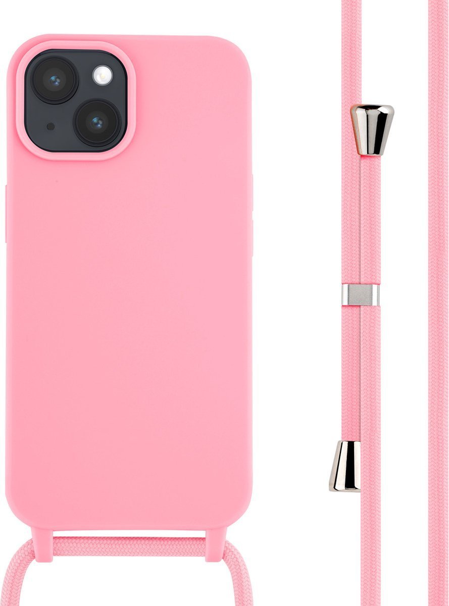 iPhone 14/ Pro/ Plus/ Pro Max - Cross Body Trend TPU Hülle mit Umhänge Kette, Trageband, Kordel - Top Hüllen
