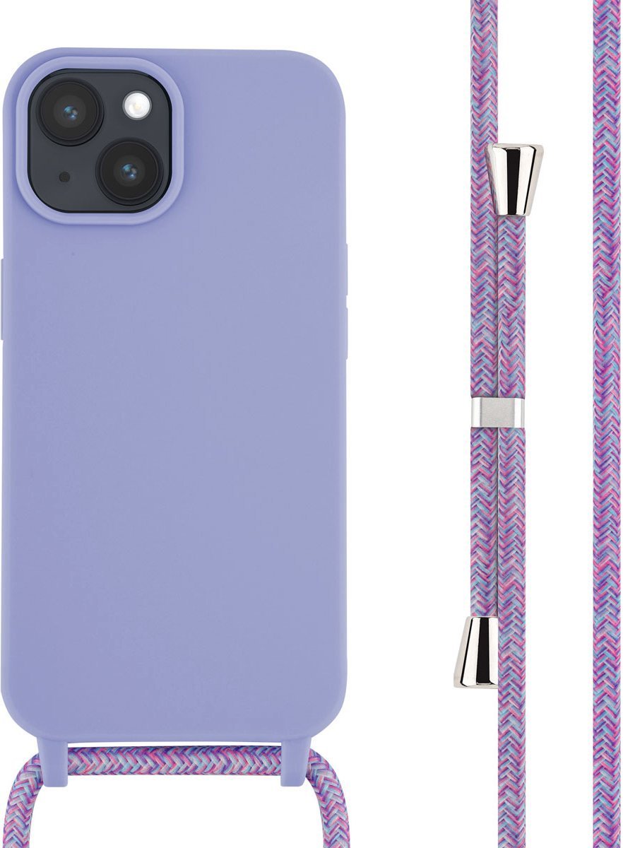 iPhone 14/ Pro/ Plus/ Pro Max - Cross Body Trend TPU Hülle mit Umhänge Kette, Trageband, Kordel - Top Hüllen