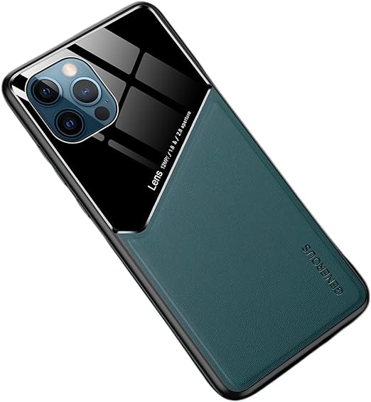 iPhone 14/ Pro/ Plus/ Pro Max - Elegante Pu Lederoptik Magnetische Hülle - Top Hüllen