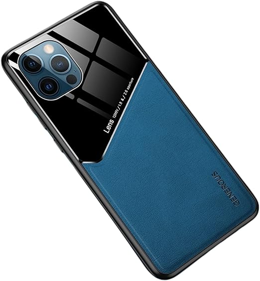 iPhone 14/ Pro/ Plus/ Pro Max - Elegante Pu Lederoptik Magnetische Hülle - Top Hüllen