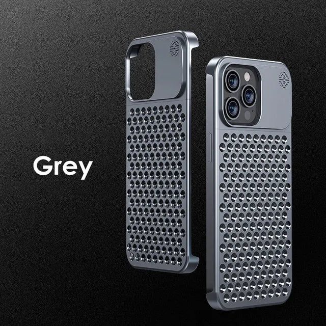iPhone 15/ Pro/ Plus/ Pro Max - Metall Hülle Aluminium Stoßfester Schutz - Top Hüllen