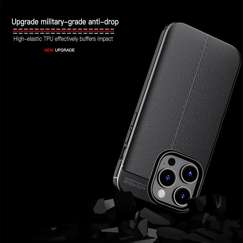 iPhone 15/ Pro/ Plus/ Pro Max - TPU Backcover Hülle, Stoßfest, Luxus Schutz - Top Hüllen