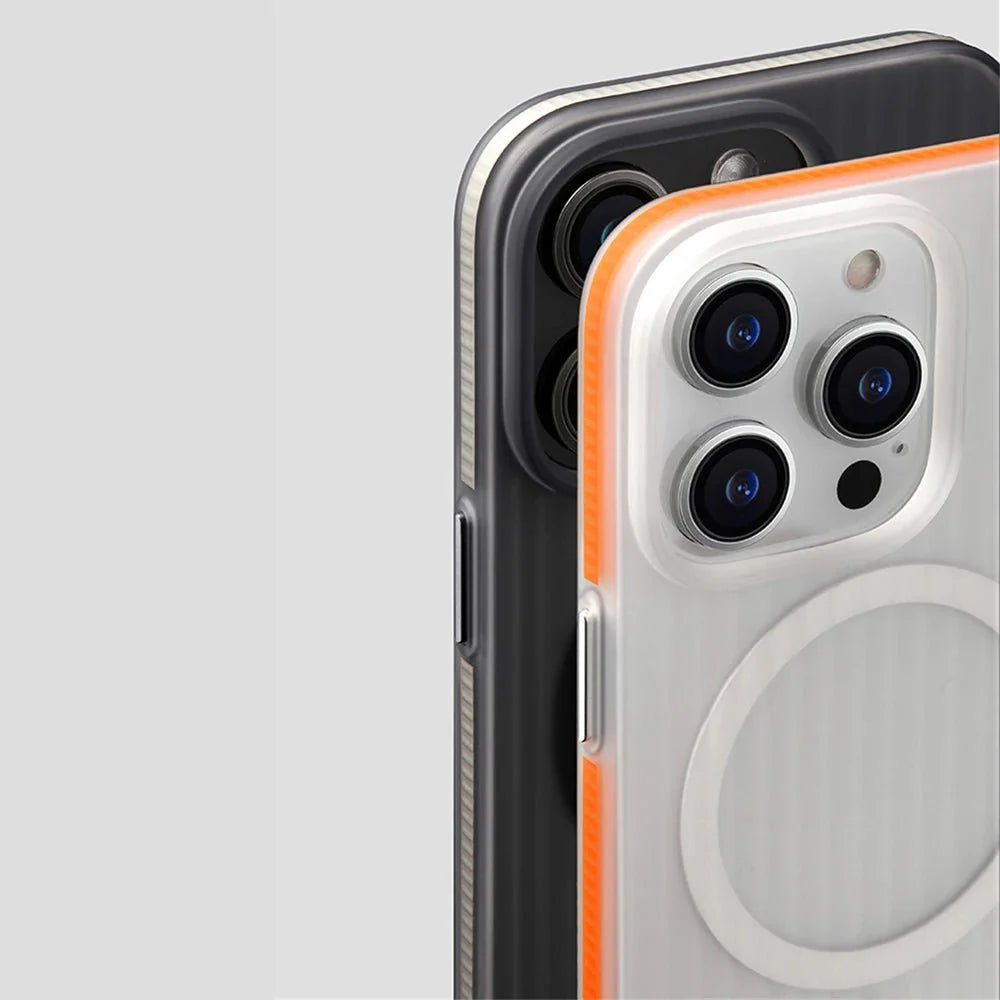 iPhone 15/ Pro/ Plus/ Pro Max - Transparente MagSafe Hülle mit Stoßdämpfer, Bumper - Top Hüllen