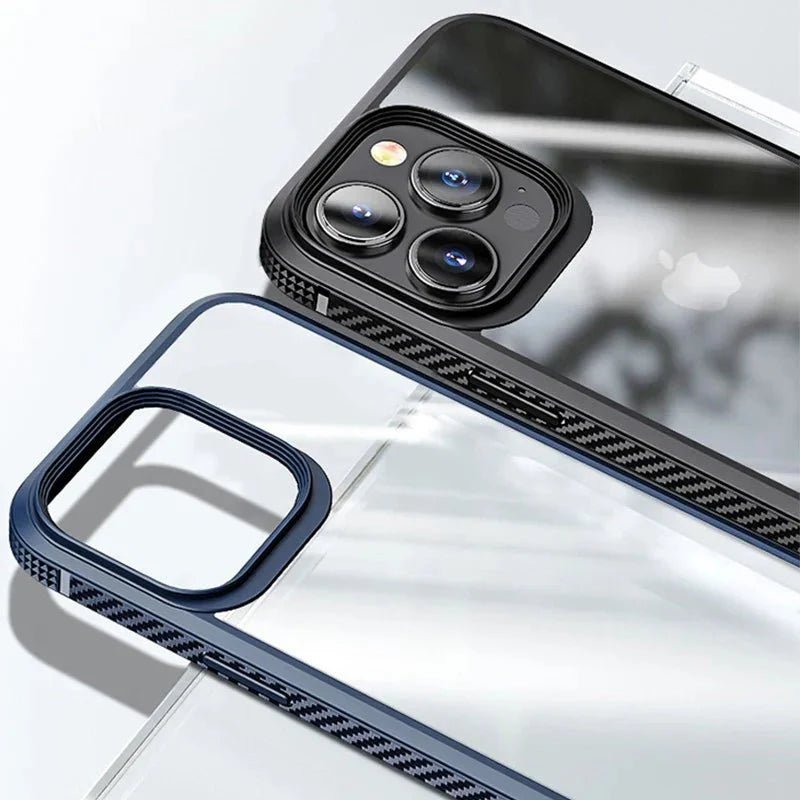 iPhone 15/ Pro/ Plus/ Pro Max - Transparente Stoßfeste Silikon Schutz Hülle, Bumper - Top Hüllen