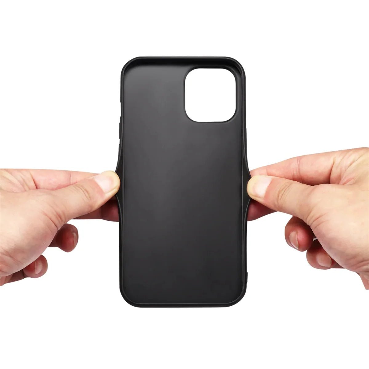 iPhone 15/ Pro/ Plus/ Pro Max - Trend PU Lederoptik Schutz Hülle mit Karten Tasche - Fach - Top Hüllen