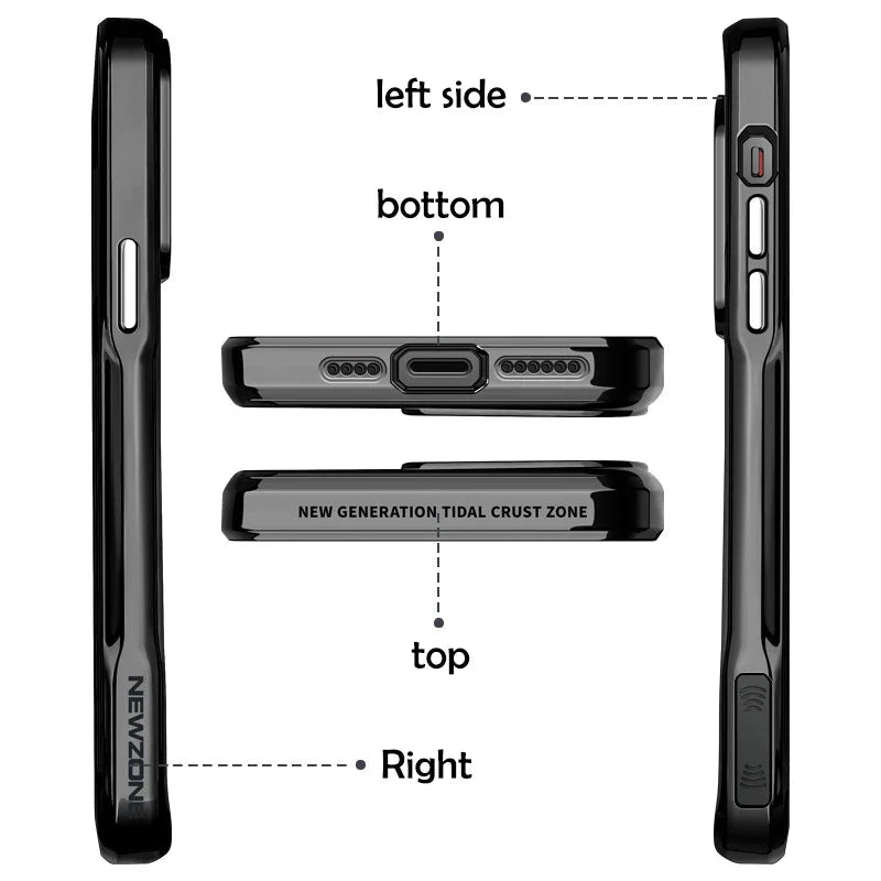 iPhone 15/ Pro/ Pro Max - Elegante und Stoßfeste TPU Soft Hülle - Top Hüllen