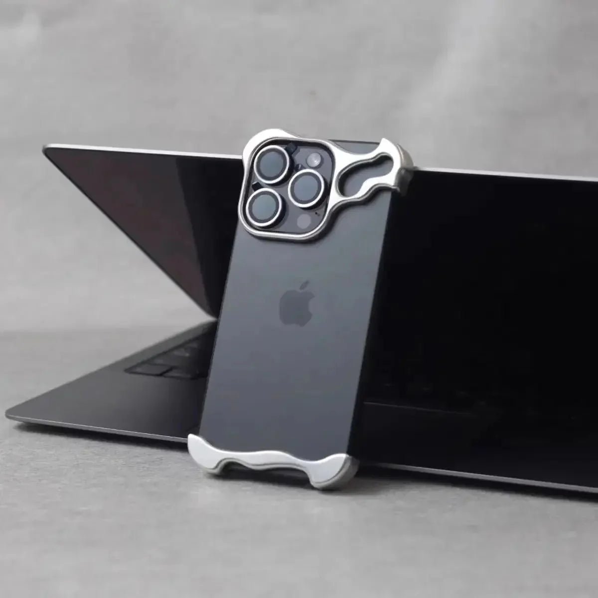 iPhone 15/ Pro/ Pro Max - Luxus Aluminium Metall Schutz Hülle Legierung Stoßstange - Top Hüllen