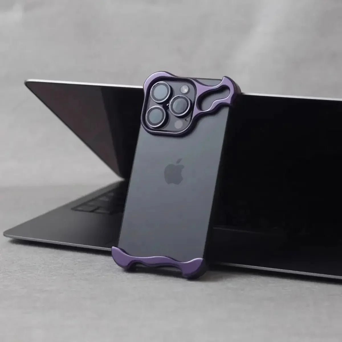 iPhone 15/ Pro/ Pro Max - Luxus Aluminium Metall Schutz Hülle Legierung Stoßstange - Top Hüllen