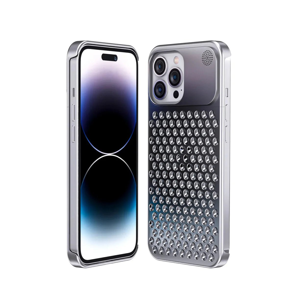 iPhone 15/ Pro/ Pro Max - Metall Aluminium Schutz Hülle, Stoßfest, Einzigartiges Design - Top Hüllen