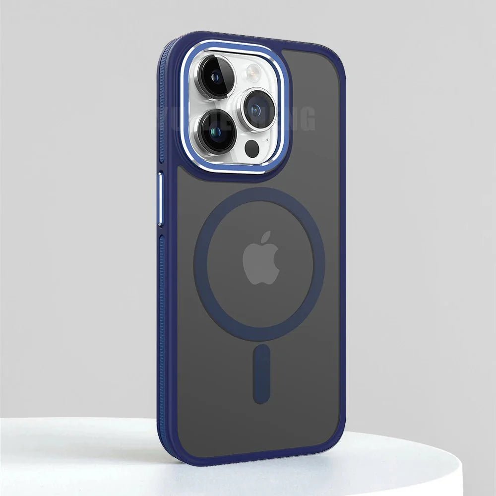 iPhone 16/ Pro/ Plus/ Pro Max - Dünne MagSafe Stoßfeste Silikon Schutz Hülle - Top Hüllen