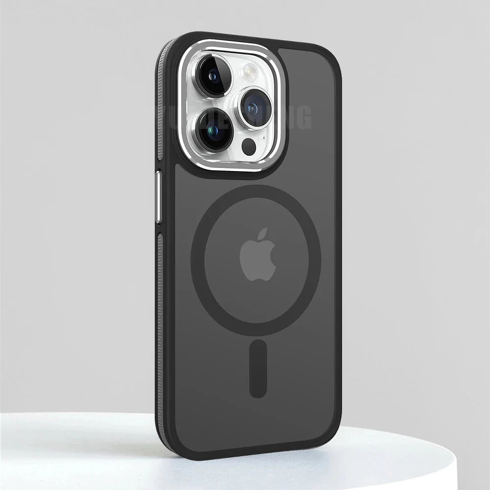 iPhone 16/ Pro/ Plus/ Pro Max - MagSafe Stoßfeste Silikon Hülle Magnetisch - Top Hüllen