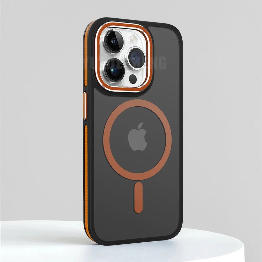 iPhone 16/ Pro/ Plus/ Pro Max - MagSafe Stoßfeste Silikon Hülle Magnetisch - Top Hüllen