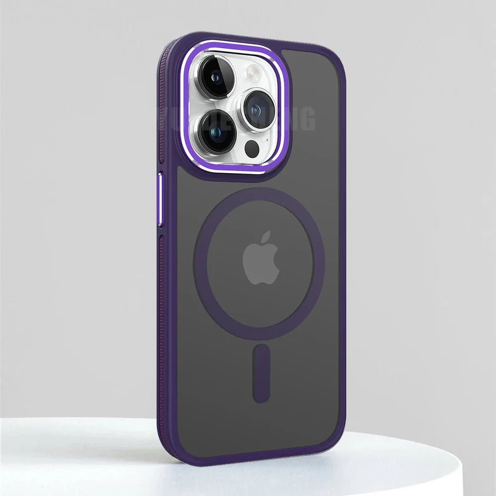iPhone 16/ Pro/ Plus/ Pro Max - MagSafe Stoßfeste Silikon Hülle Magnetisch - Top Hüllen