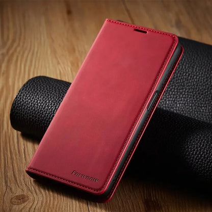 Galaxy S25/ S25 Plus/ S25 Ultra - Klapp Schutz Hülle mit Kartenfach, Magnetisch - Top Hüllen
