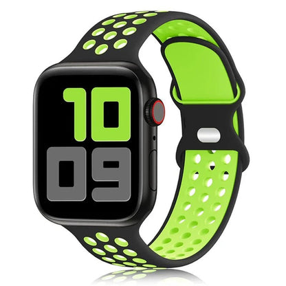 Apple Watch Modernes Sport Armband - 5 6 7 8 9 - 38 bis 45 mm, Silikon - Top Hüllen