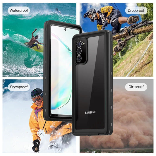 Galaxy S22/ S22 Plus/ S22 Ultra - IP68 Waterproof Case Outdoor Swimming Phone Cover - Top Hüllen