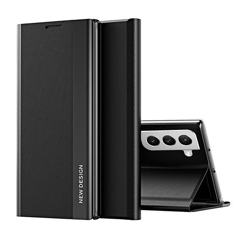 Galaxy S22/ S22 Plus/ S22 Ultra - Magnetisch Luxus Kunstleder Hülle Flip mit Display Abdeckung - Top Hüllen