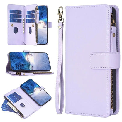 Galaxy S22/ S22 Plus/ S22 Ultra - Schutz Hülle mit Kartenfach/ Portemonnaie Display Schutz - Top Hüllen