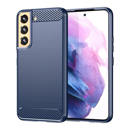 Galaxy S23/ S23 Plus/ S23 Ultra - Carbon Fiber TPU Weiche Handy Hülle - Top Hüllen
