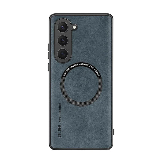 Galaxy S23 / S23 Plus/ S23 Ultra - MagSafe Lederoptik Schutz Hülle, Kabellose Ladung, Soft - Top Hüllen