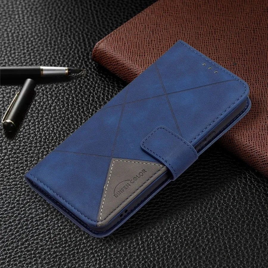 Galaxy S24/ S24 Plus/ S24 Ultra - Elegante Schutz Hülle mit Kartenfach, Display Schutz - Top Hüllen