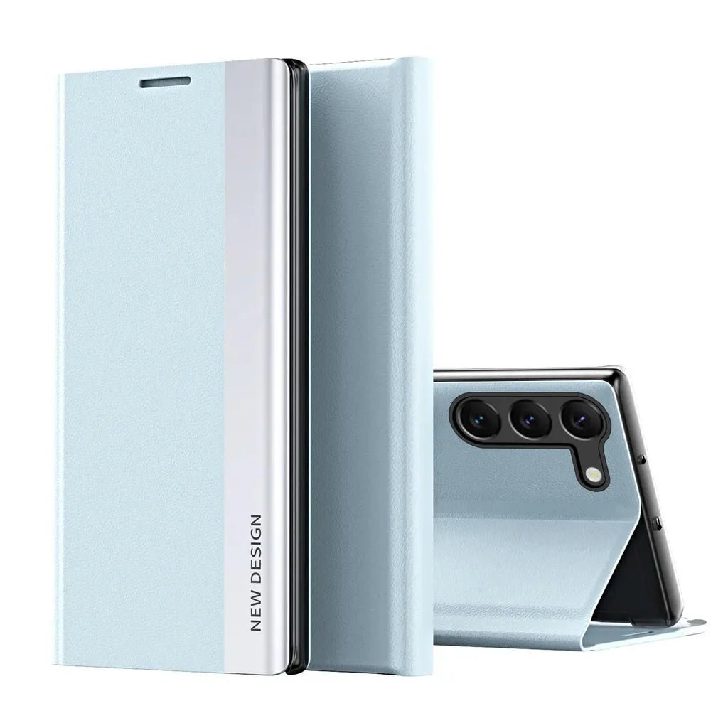 Galaxy S24/ S24 Plus/ S24 Ultra - Magnetische Hülle Flip mit Display Schutz, Stoßfest - Top Hüllen