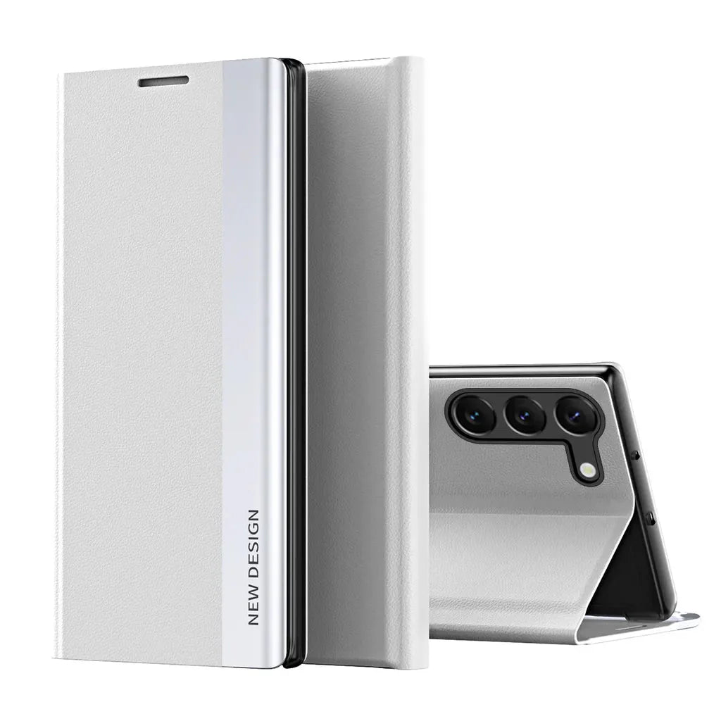 Galaxy S24/ S24 Plus/ S24 Ultra - Magnetische Hülle Flip mit Display Schutz, Stoßfest - Top Hüllen